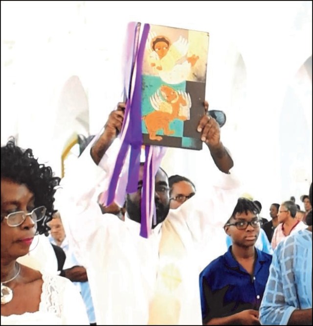 Entronement of Bible Cathedral of the Immaculate Conception Georgetown 8 December 2017