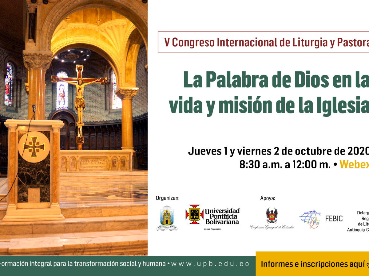 V Congreso Internacional de la Liturgia y Pastoral: “La Palabra de Dios en la&nbsp;Liturgia”