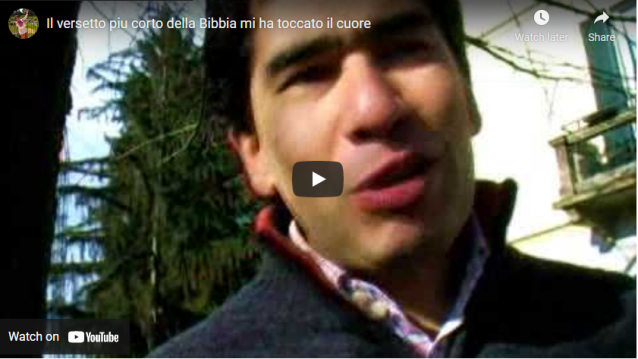 Argentina: Video-Testimonio “El versículo más corto de la Biblia me&nbsp;cambió”