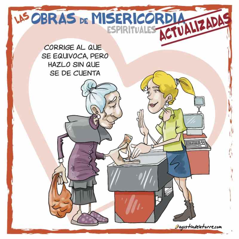 Obras de Misericordia Espirituales – Actualizadas: Corregir al que se&nbsp;equivoca